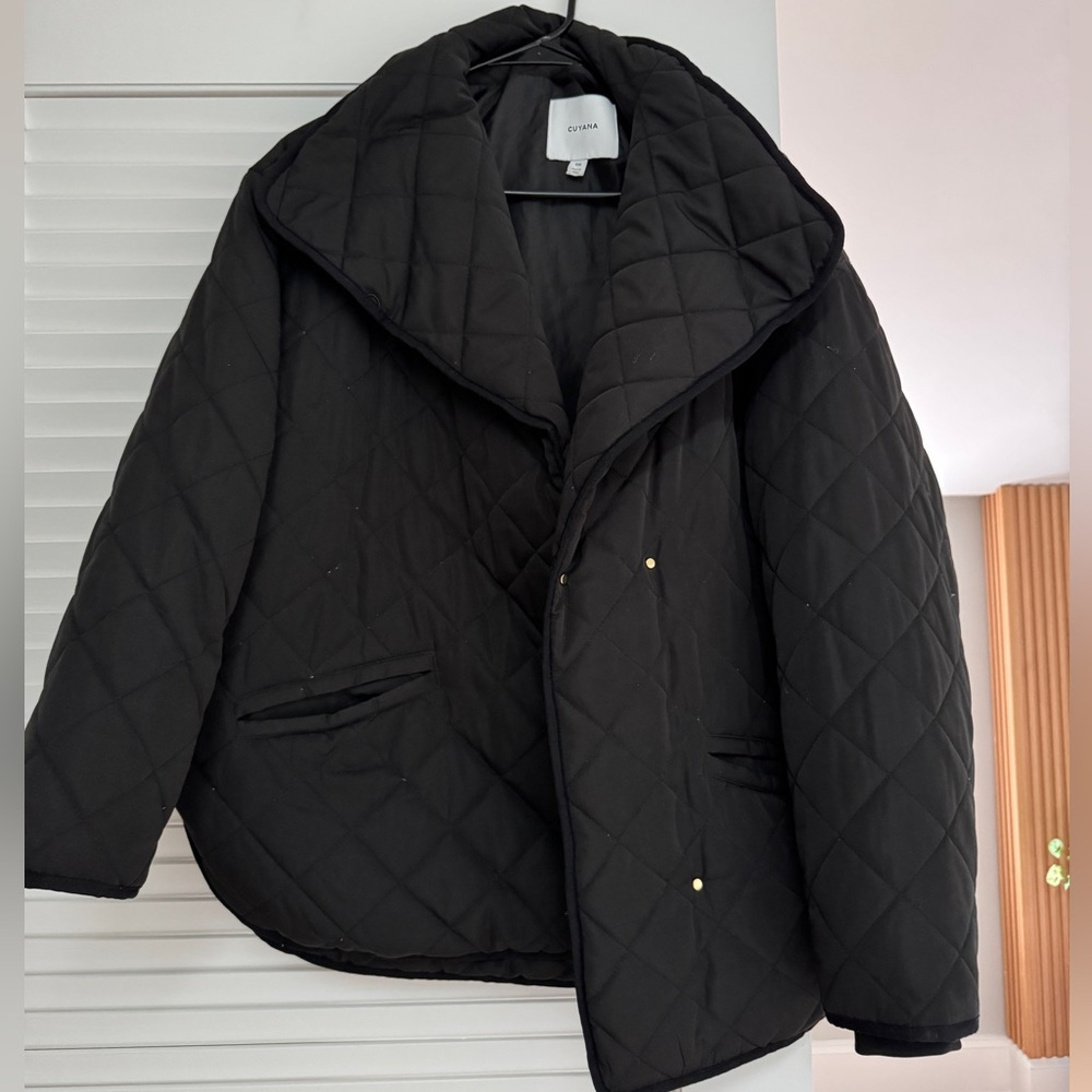 Cuyana Quilted Jacket Size SM